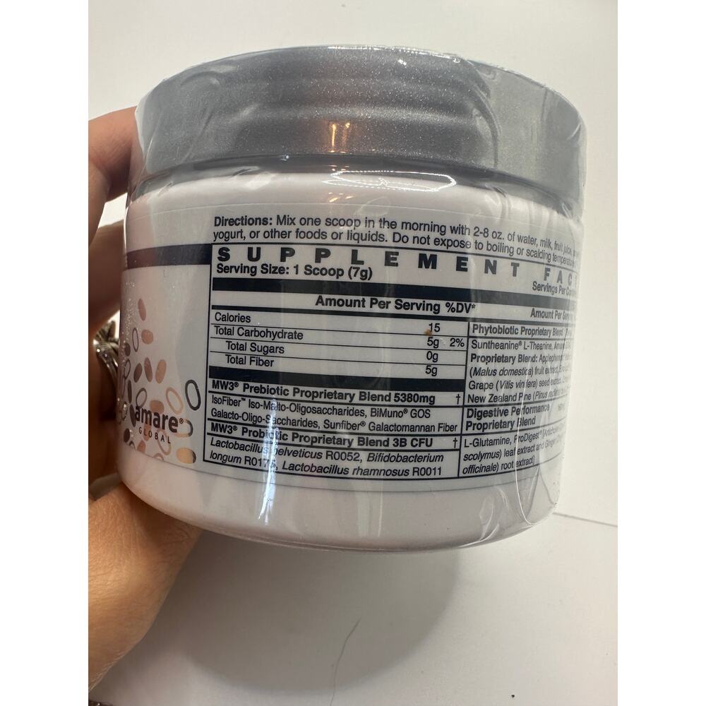 Amare Mentabiotics Sugar Free – 7.4 oz NOS Sealed Lot 2207221 Exp 11/2023 - Picture 2 of 5